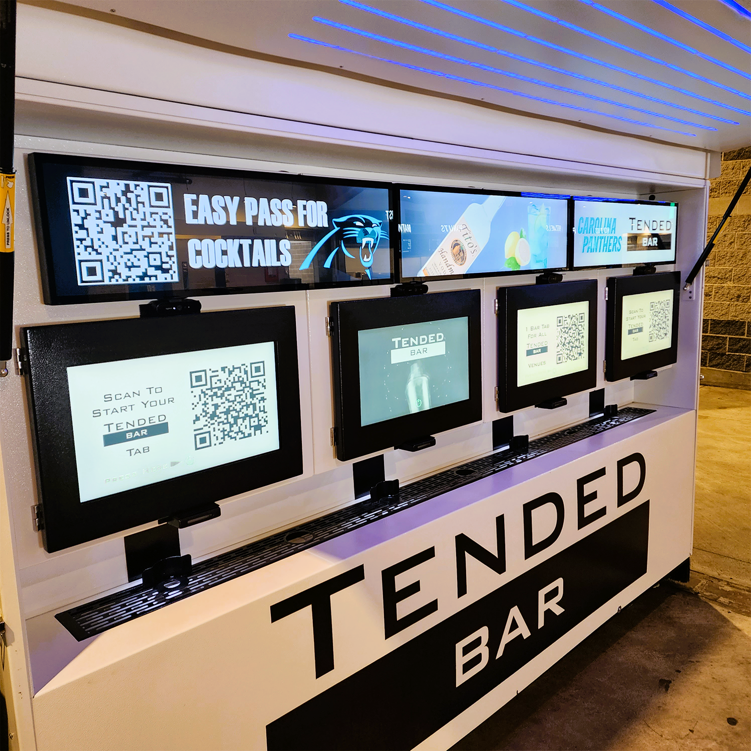 TendedBar automated bar at a Charlotte venue