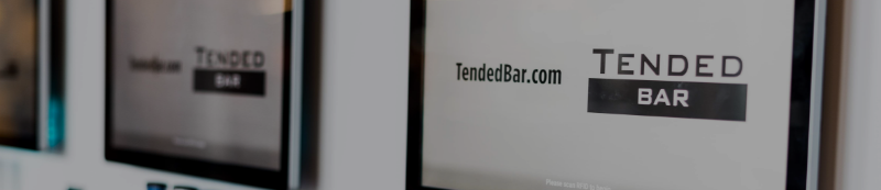 example of TendedBar touchscreen interface