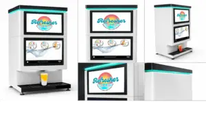 TendedBar automated refresher beverage program dispensing station