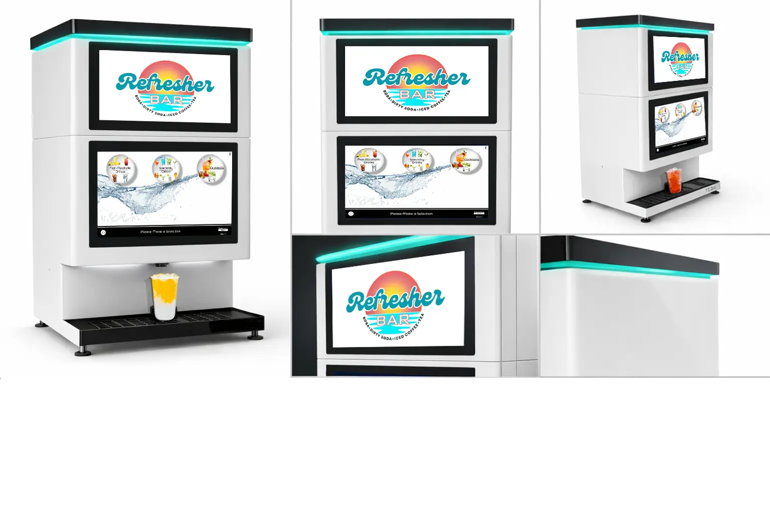 TendedBar automated refresher beverage program dispensing station
