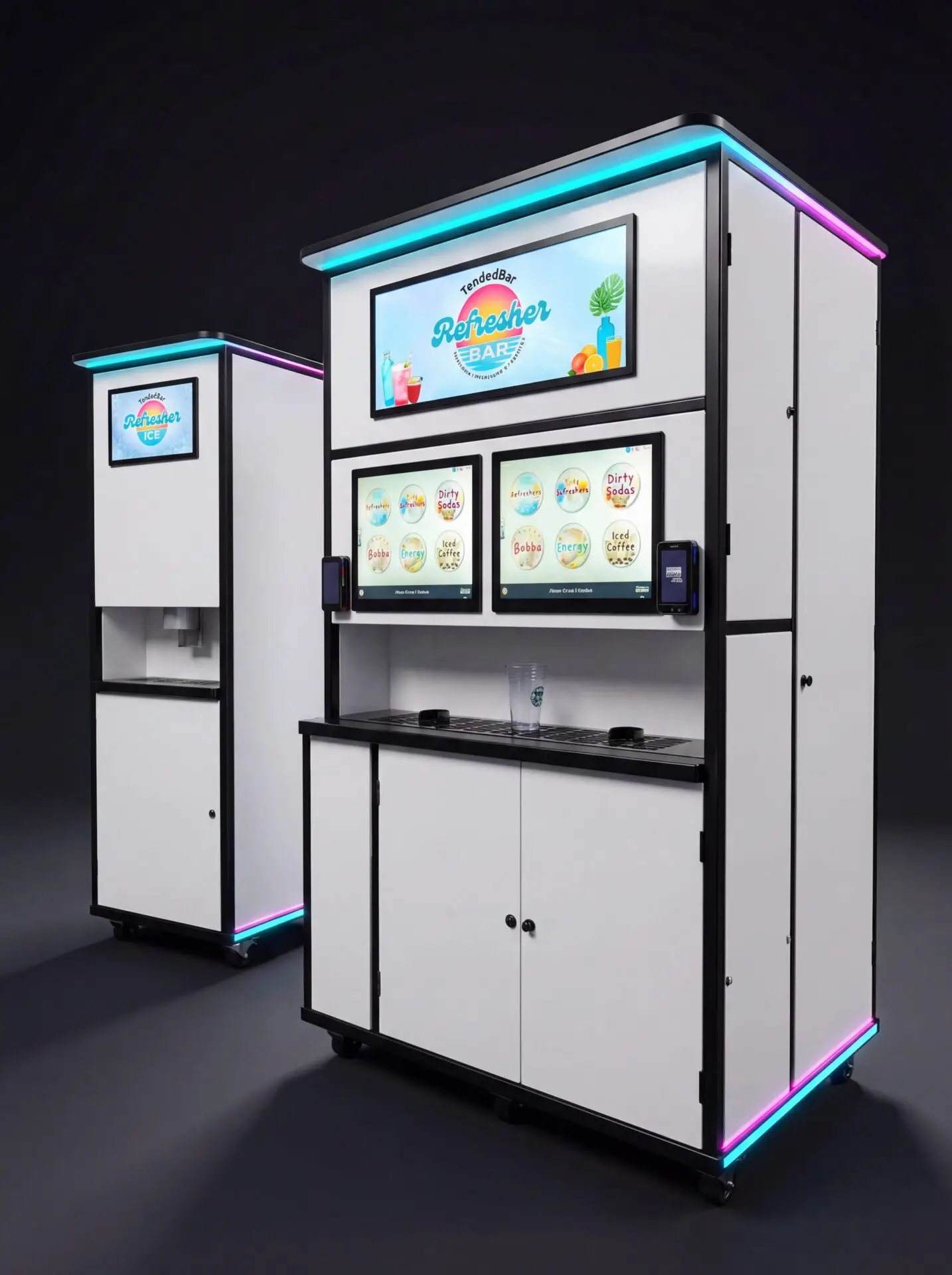 TendedBar Dual Vending Unit